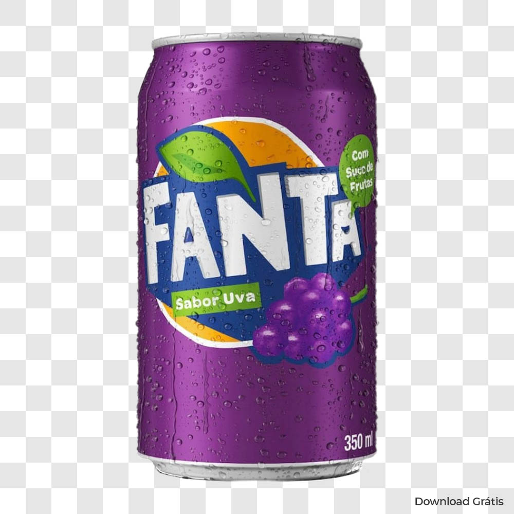 Fanta Uva Lata 350ml